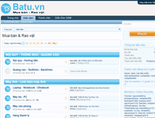 Tablet Screenshot of batu.vn
